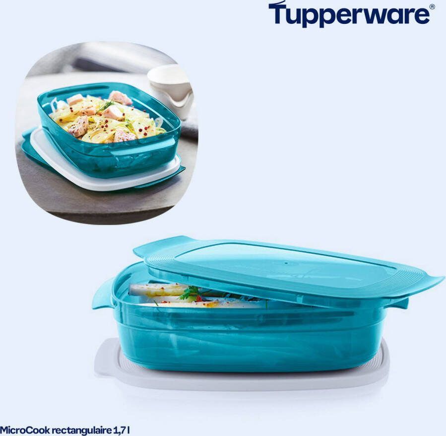 Tupperware Microcook Rechthoekig 1 7l