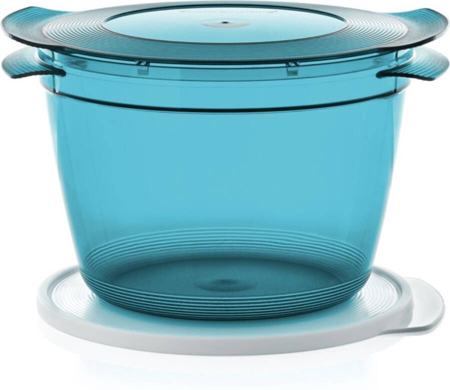 Tupperware Mircocook Rond 2.25 liter MET GRATIS SPATEL