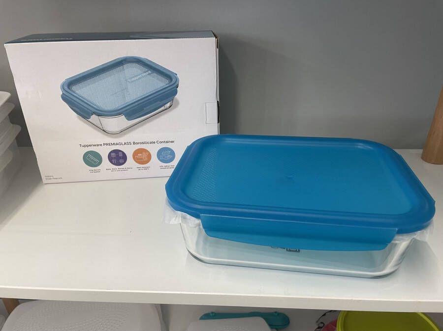 Tupperware Premiaglas schaal (set van 2) nieuw in het assortiment van