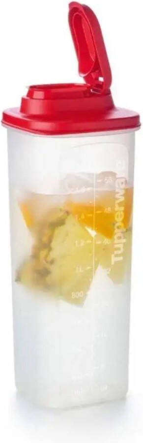 Tupperware schenkkan rood 2L met filter