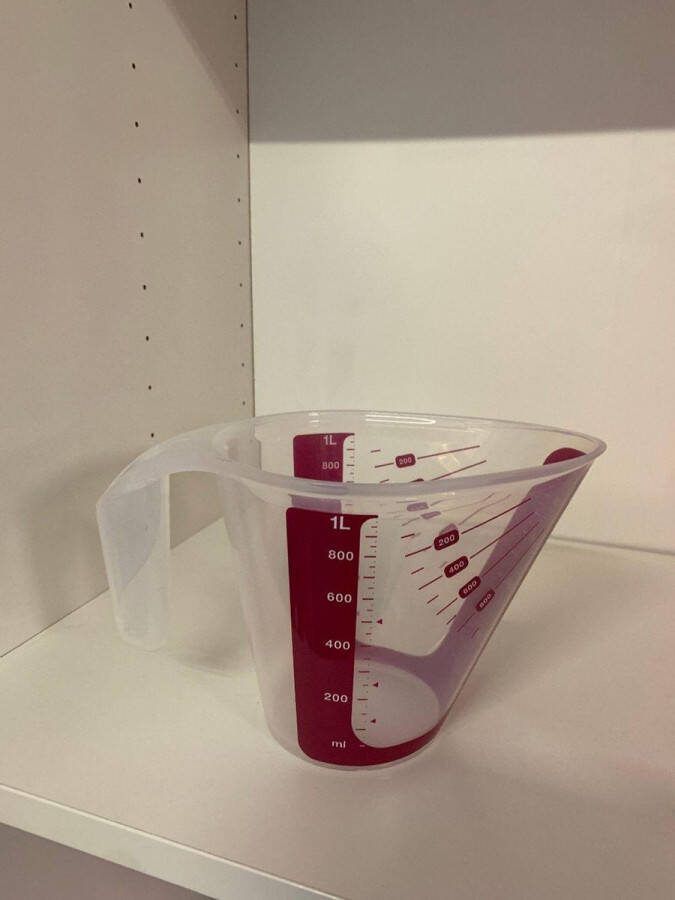 Tupperware schenkkan van de mix en meet serie