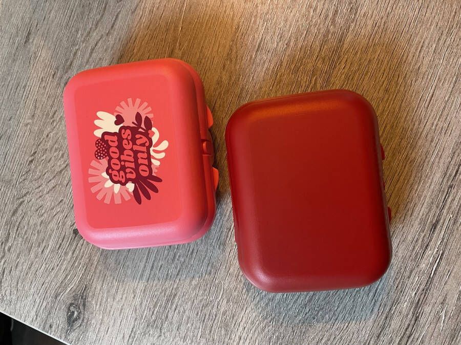 Tupperware Snackdoosjes medium set van 2
