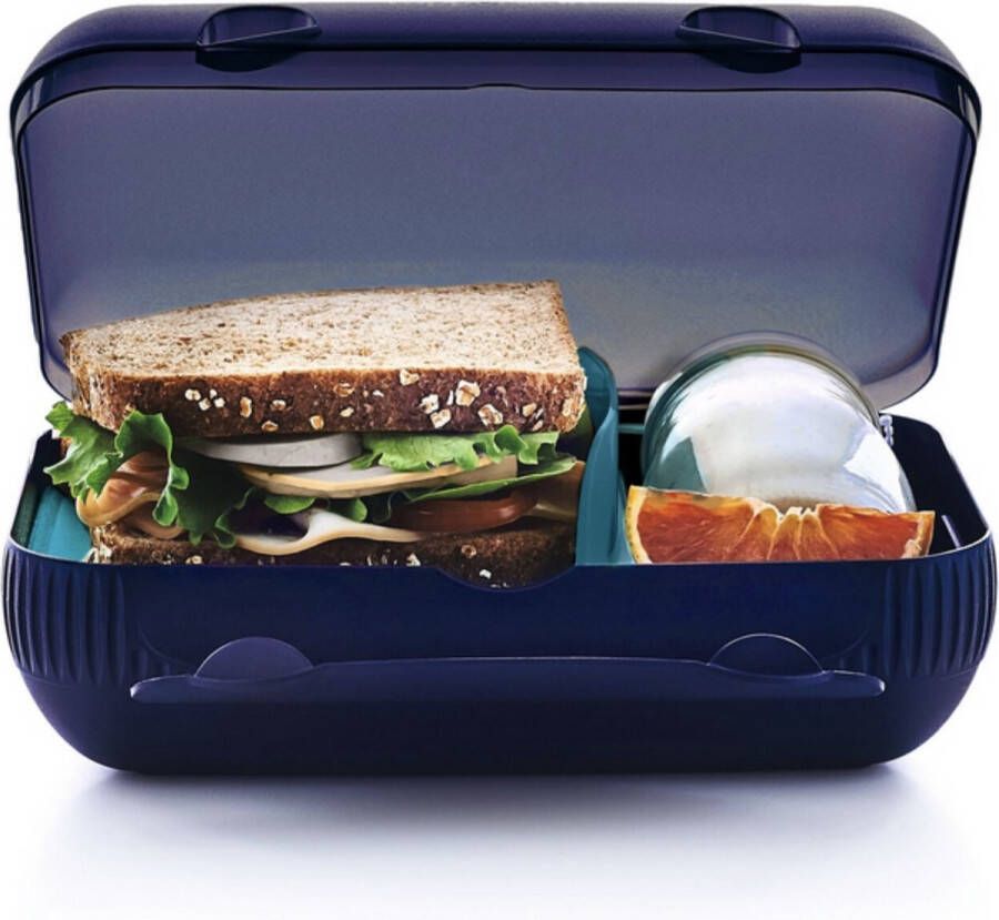 Tupperware Snackpack blauw