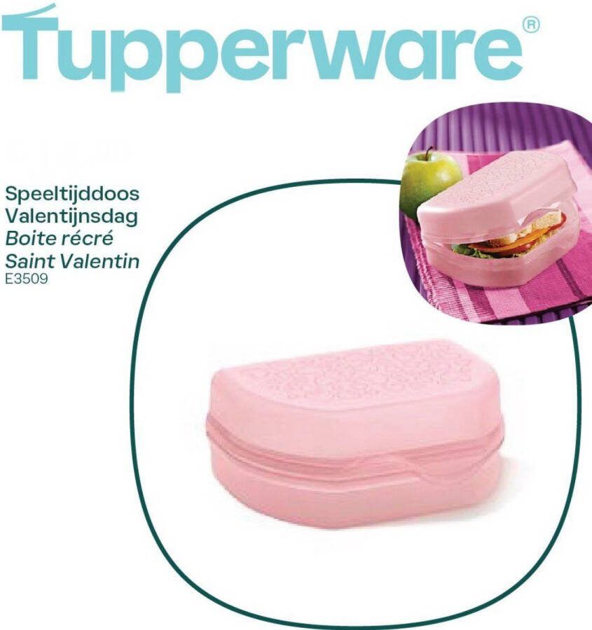 Tupperware speeltijddoos valentijn