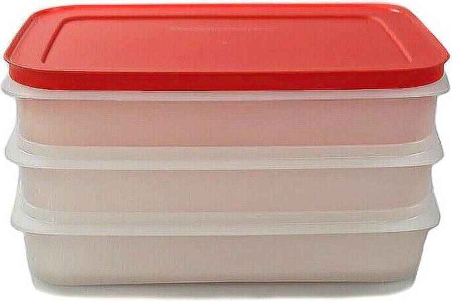 Tupperware Stapeldiepvriesdozen 3x 675 ml