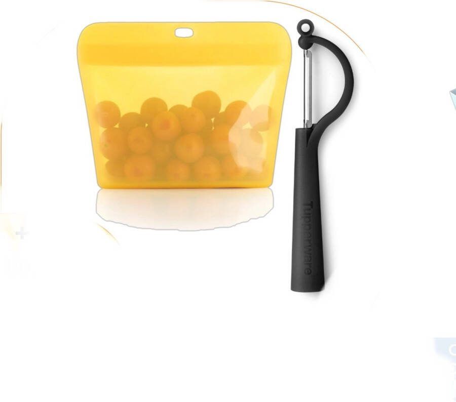 Tupperware Ultimate silicone bag & verticale dunschiller
