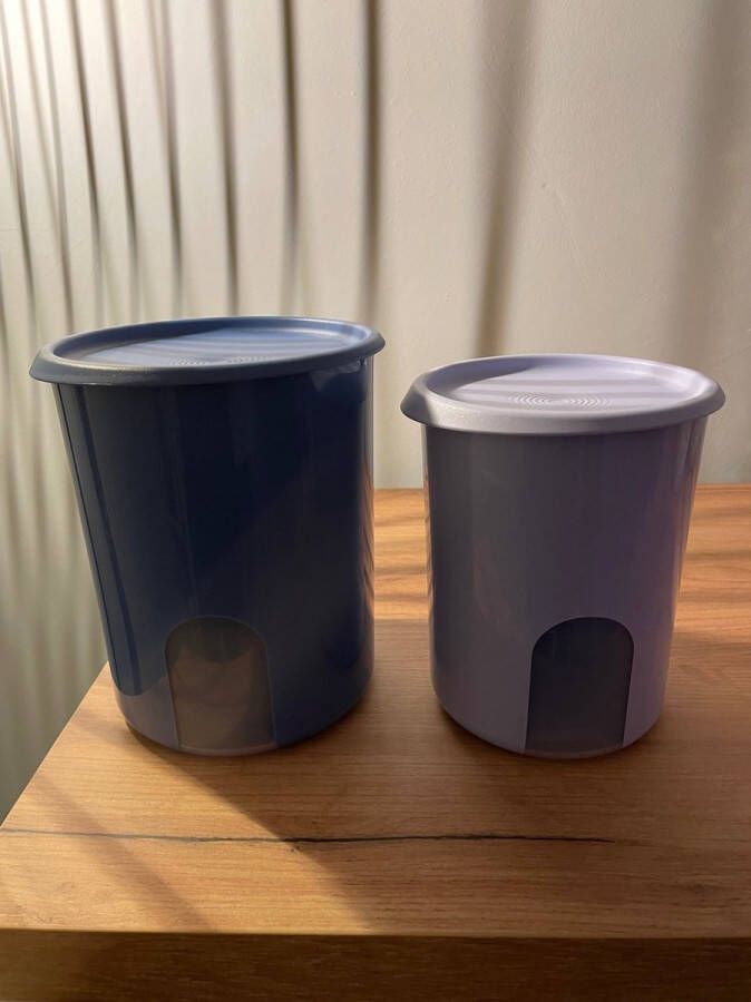 Tupperware voorraadbussen Blossom