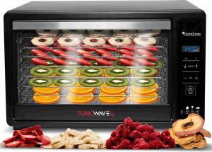 TurboTronic Fd30d Digitale Voedseldroger 30 Liter Zwart