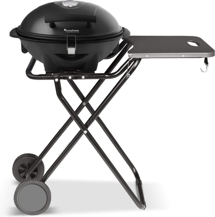 TurboTronic BBQ5 Elektrische Barbecue – 2-in-1 Staande Grill en Tafelgrill