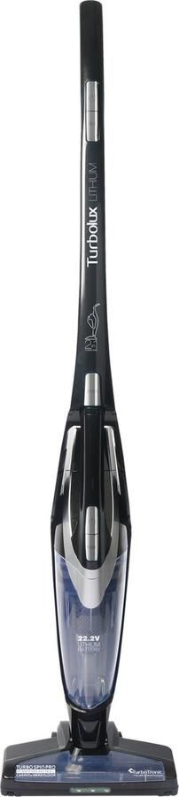 TurboTronic LUX900 Draadloze Steelstofzuiger met Handstofzuiger Zwart Zilver