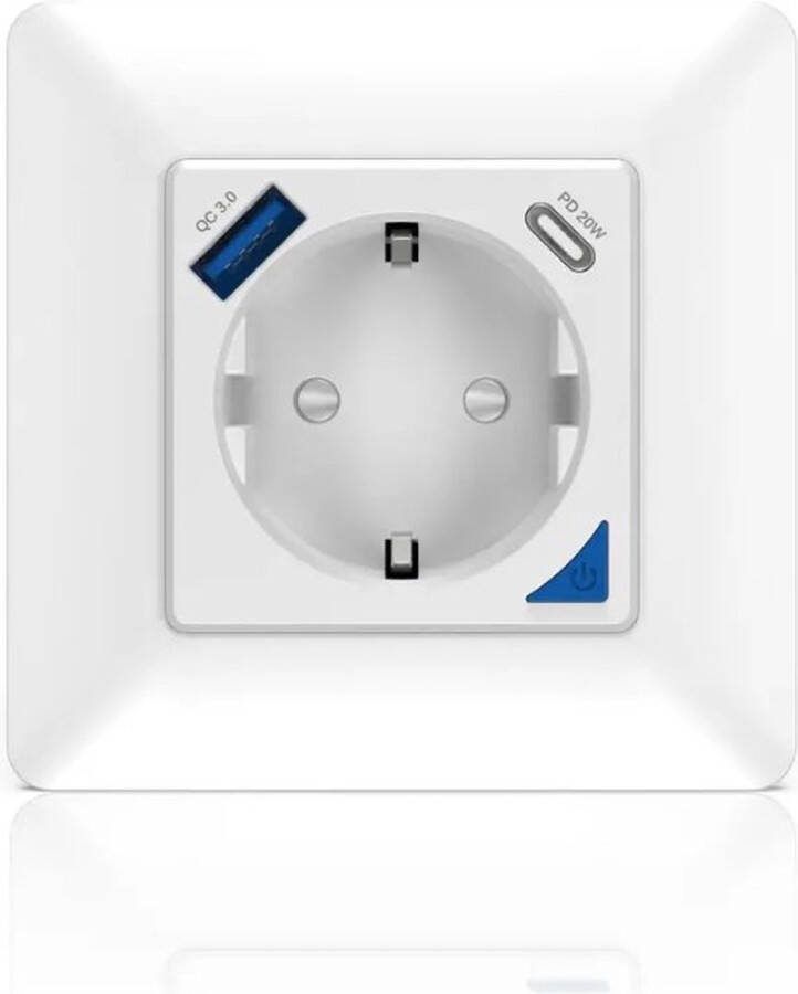 Tuya Inbouw Wifi Stopcontact slimme stekker smart plug Wifi