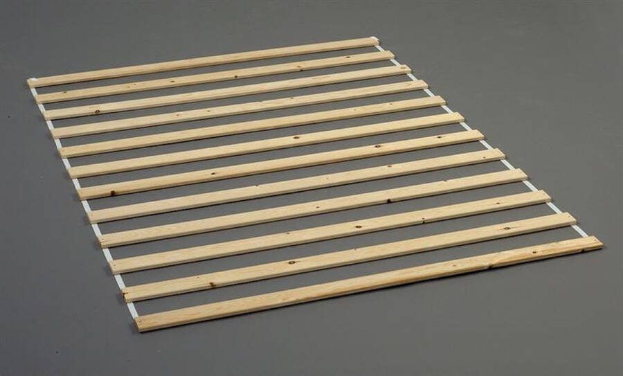 Hioshop Lasse lattenbodem 160x200 cm rolbodem 12-lats.