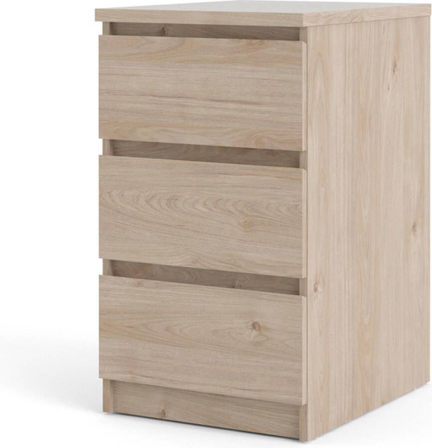 Hioshop Nada kommode 3 laden Hickory decor.