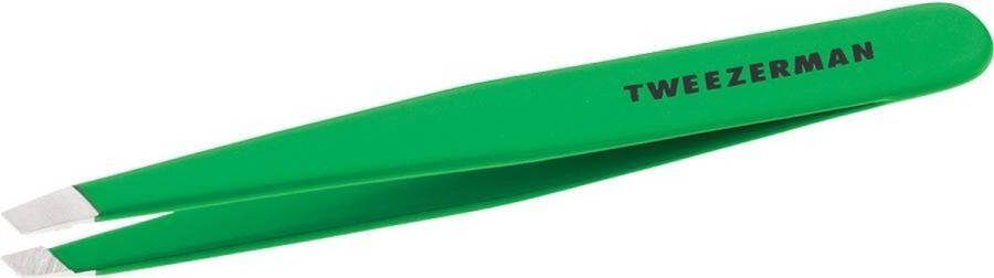 Tweezerman Slant Tweezer Pincet Green Apple 1 st