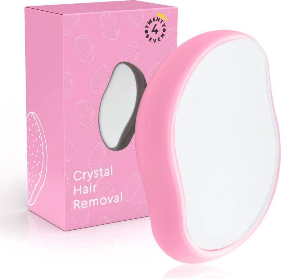Twenty4seven Crystal Hair Removal Roze Krystal Haarverwijderaar Hair Remover Ontharing Epilator Pijnloze Lichaamshaarverwijdering