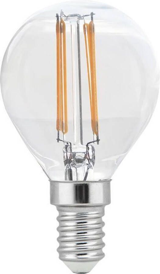 Twilight LED FILAMENT LAMP G45 E14 230V 4W 6500K koud wit 25 000 branduren en 5 jaar garantie