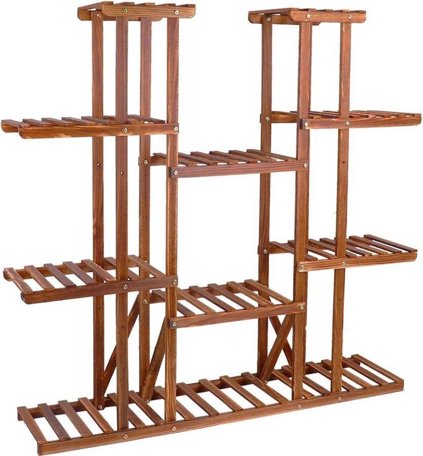 TwindleShop Plantenrek Binnen Planten Tafel Planten Meubel Houten Plant Stand Creatieve Planten Kast Voor Meerdere Kamerplanten