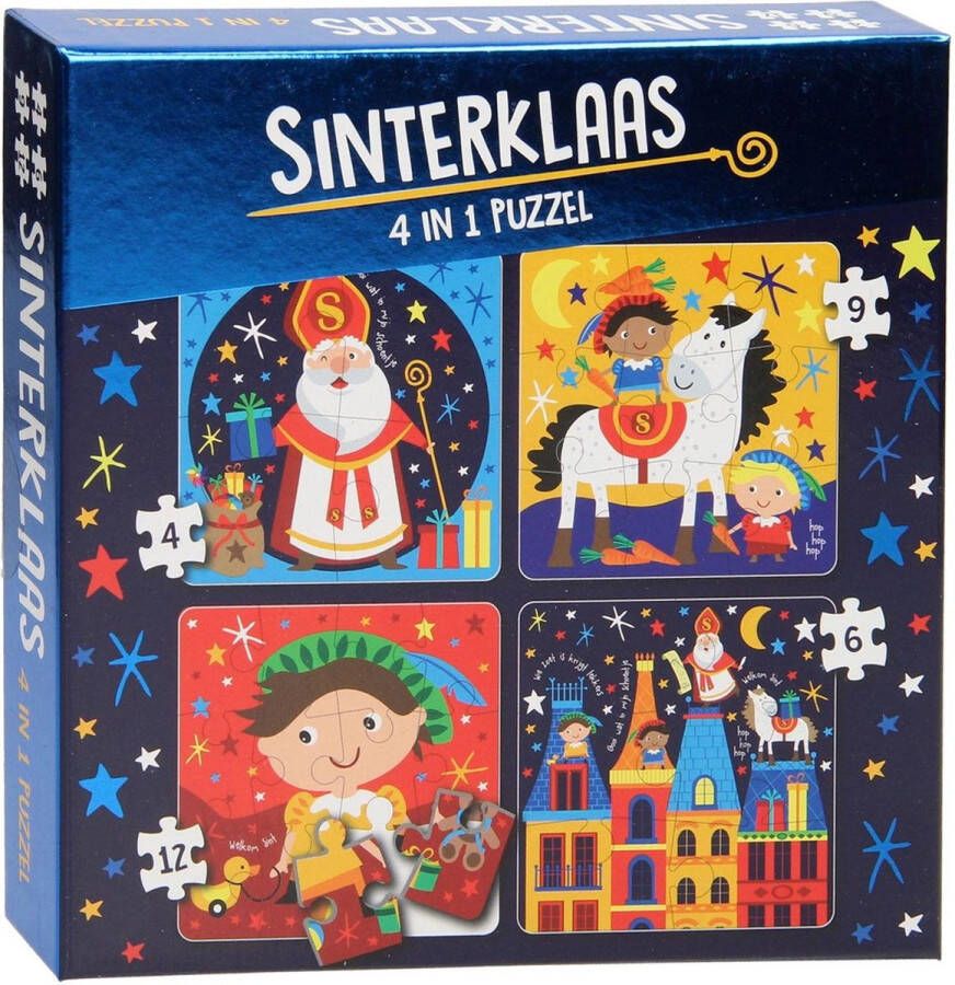 Twisk Puzzel Sinterklaas 4 Puzzels 4 6 9 & 12st.