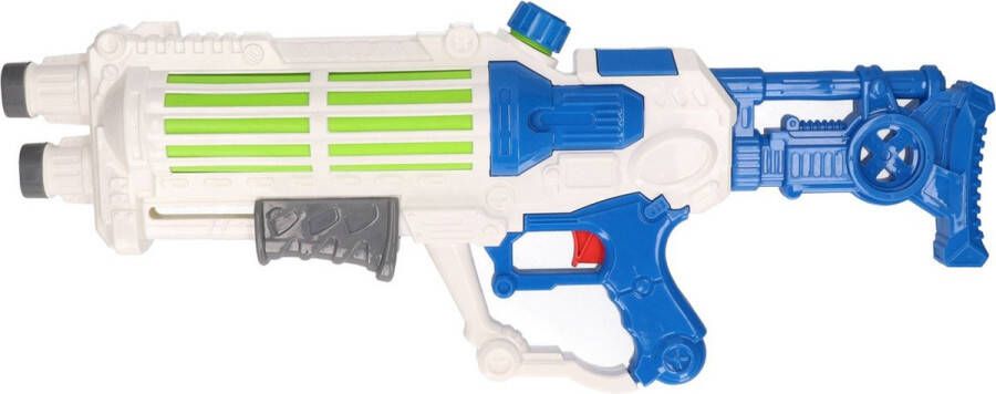 Merkloos Waterpistool met pomp 58 cm