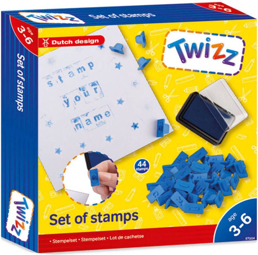 Twizz Stempelset Afmeting verpakking: 21 x 20 x 3 5 cm