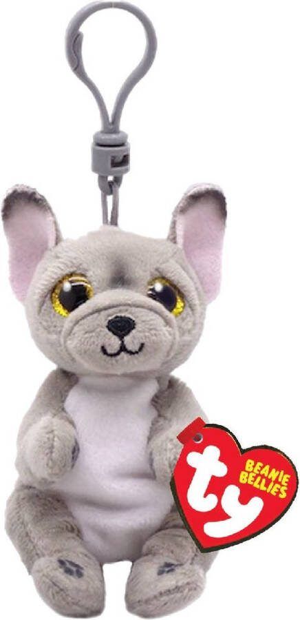 Ty Beanie Babies Bellies Clip Wilfred Dog Sleutelhanger 10 cm