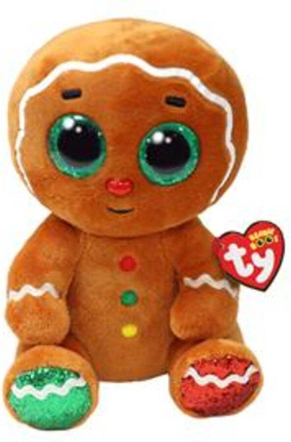 Ty Beanie Boo's Christmas Gingerbread 15 cm 1 stuk