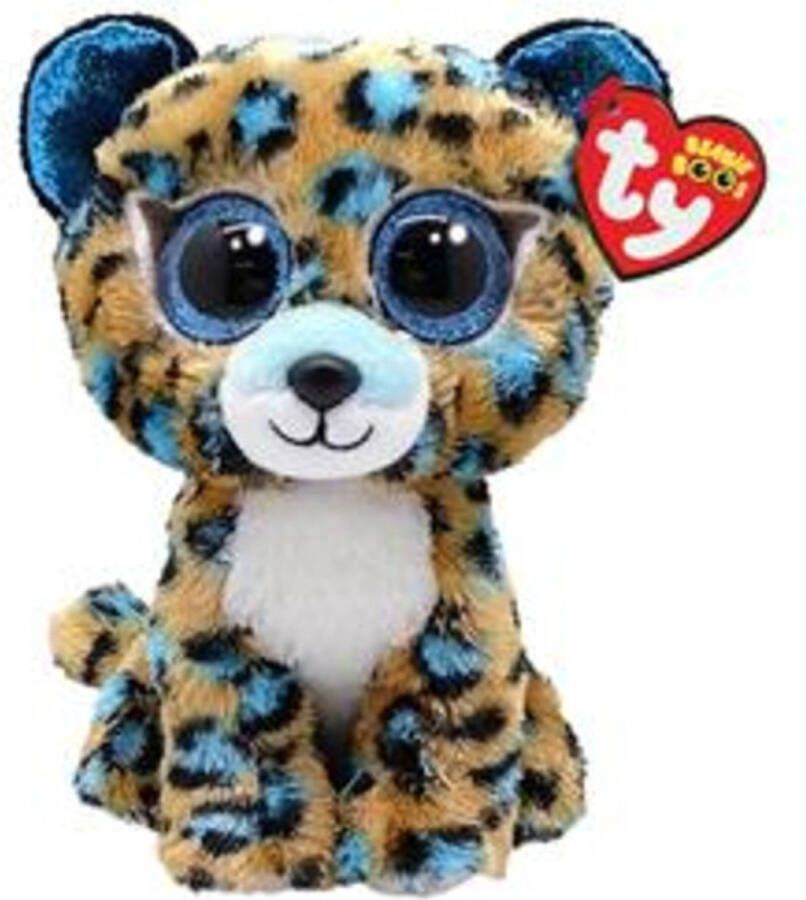 Coppens Ty Beanie Boo&apos;s Cobalt leopard 15cm