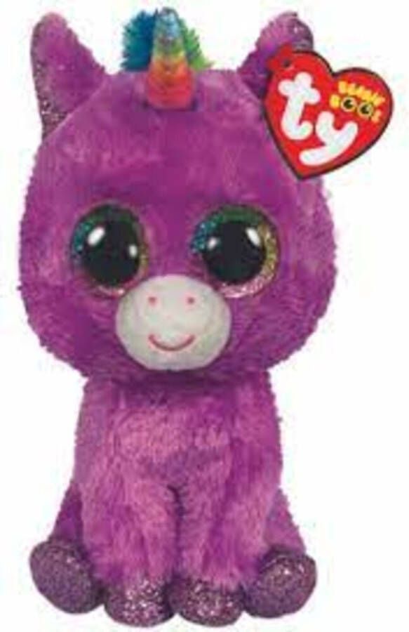 Ty Beanie Boo's Eenhoorn Knuffel Rosette 15 cm