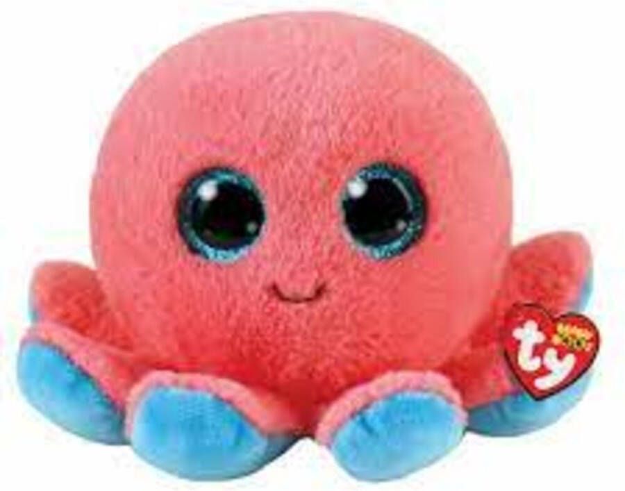 Ty knuffels Ty beanie boo&apos;s sheldon ocotopus 15cm