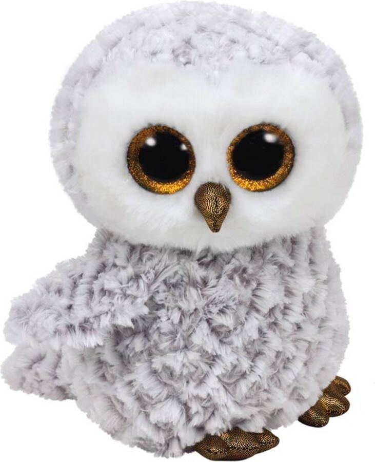 Ty Beanie Boo's Sneeuwuil Ty Beanie knuffel owlette 24 cm