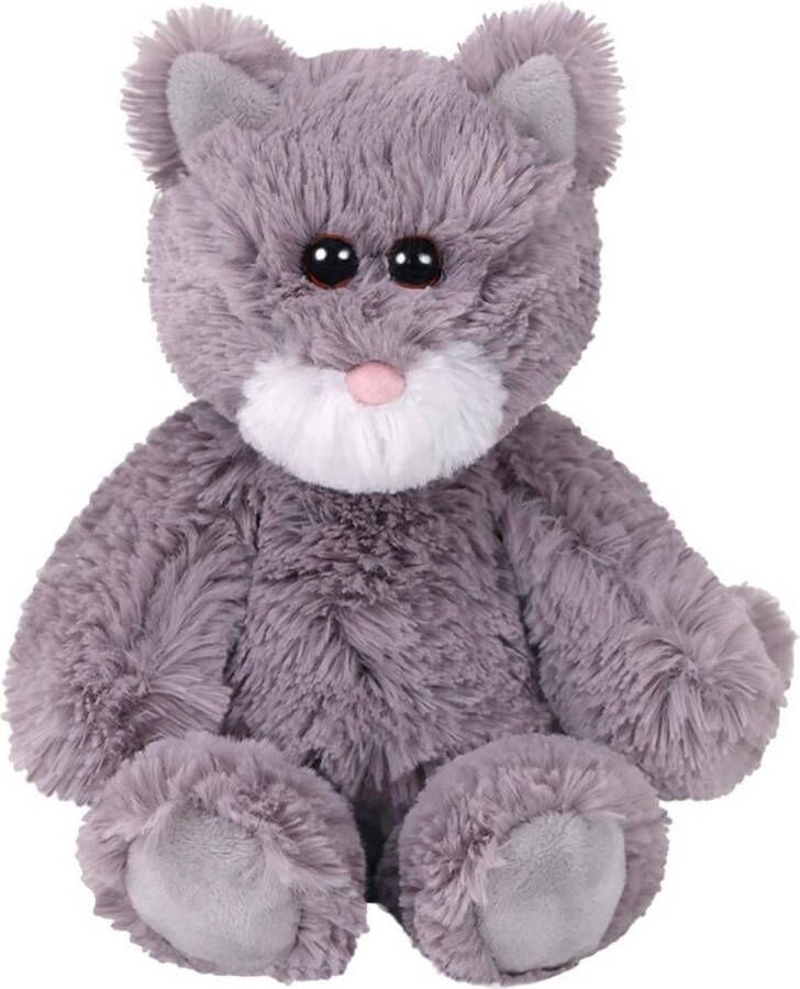 Ty Plush Cat grey with glitter eyes kit 33 cm