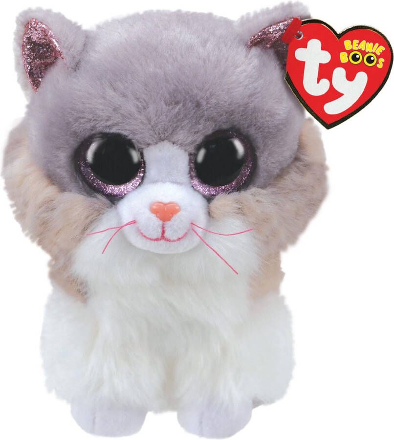 Ty Knuffel Beanie Boos Asher Cat 15cm