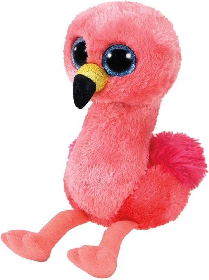 Ty Knuffel Beanie Boo's Gilda Flamingo & Tiggy Tiger