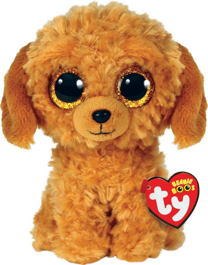 Ty beanie boo's golden doodle dog knuffel 15 cm