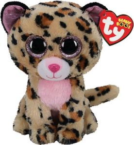 Ty knuffels Ty Beanie Boo&apos;s Livvie Leopard 15cm