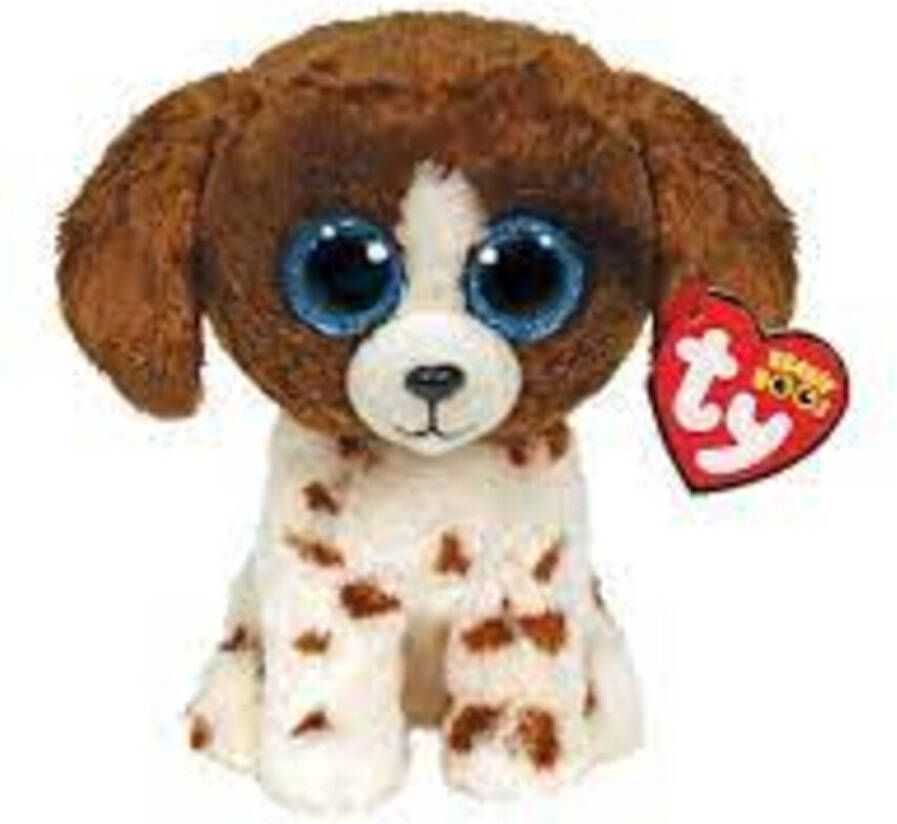 Ty Knuffel Beanie Boos Muddles Dog 15cm