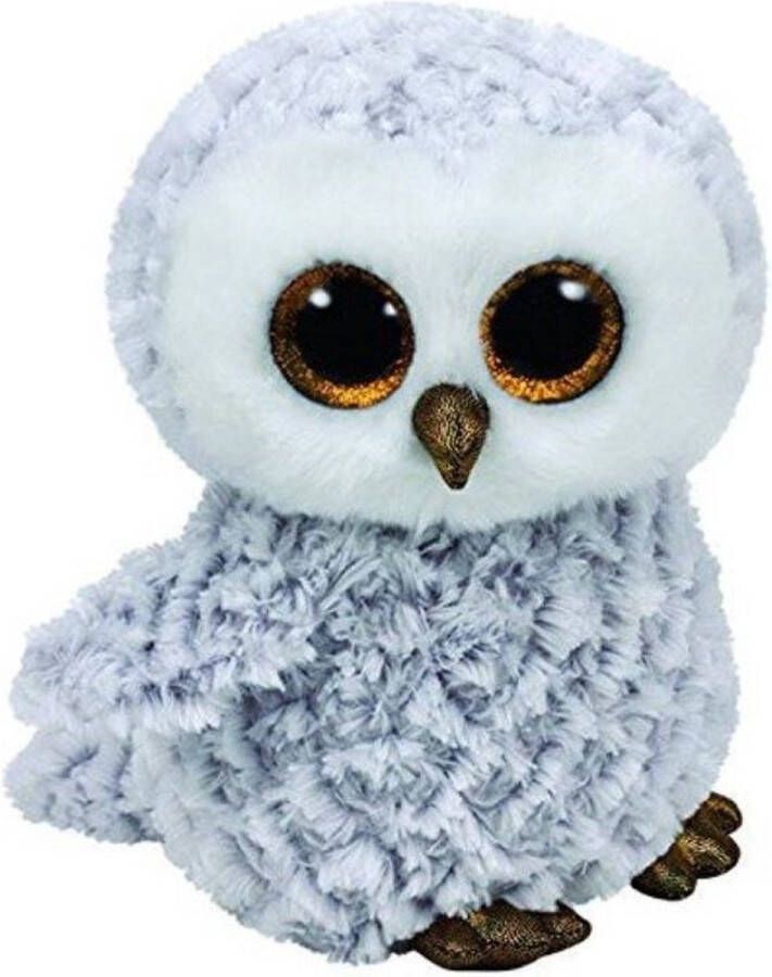 Ty Beanie Boo&apos;s knuffel uil Owlette 15 cm