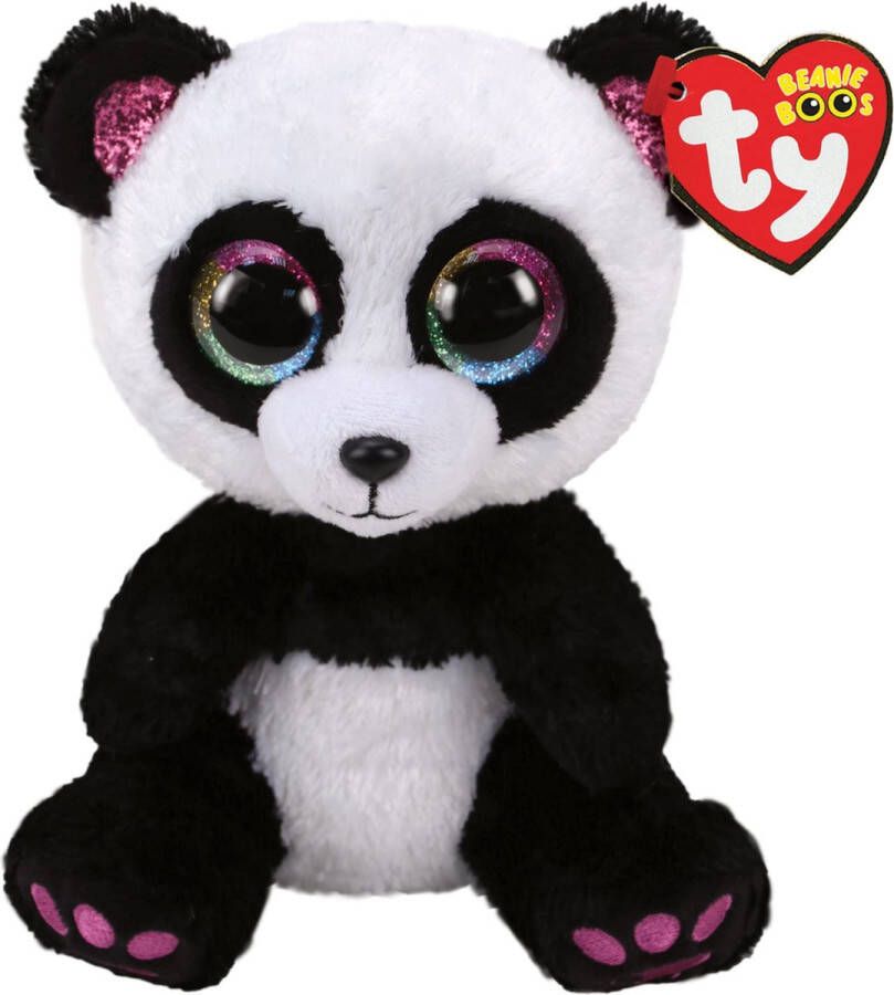 Ty knuffels Ty Beanie Boo&apos;s Paris panda 15cm