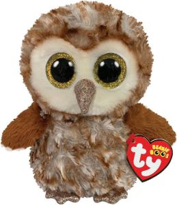 Ty knuffels Ty Beanie Boo s Percy Owl 15cm