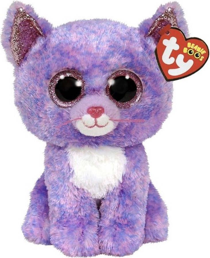 Ty Beanie Buddy Cassidy Cat 24 cm Knuffel