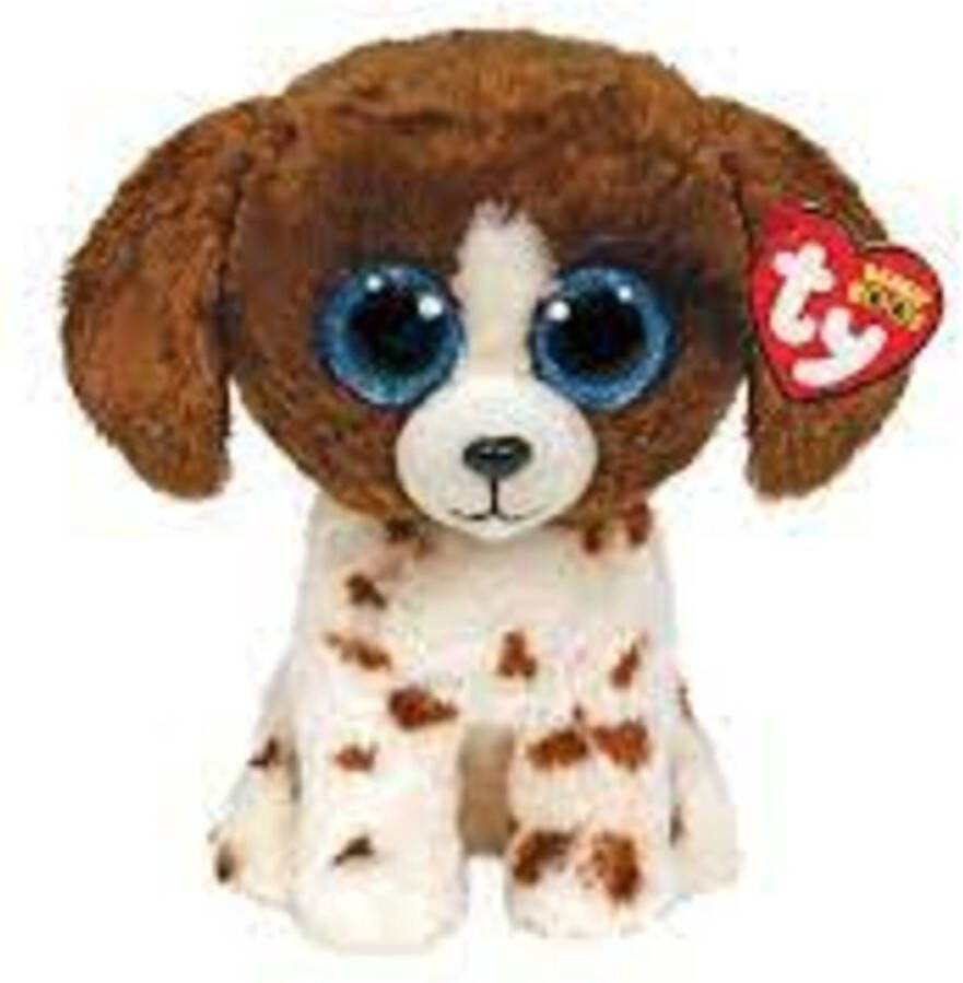Ty knuffels Ty Beanie Buddy Muddles hond
