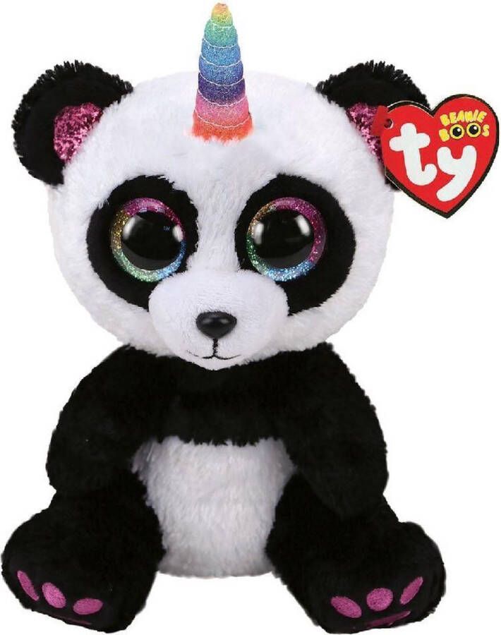 Ty Beanie Buddy Paris Panda knuffel 24 cm