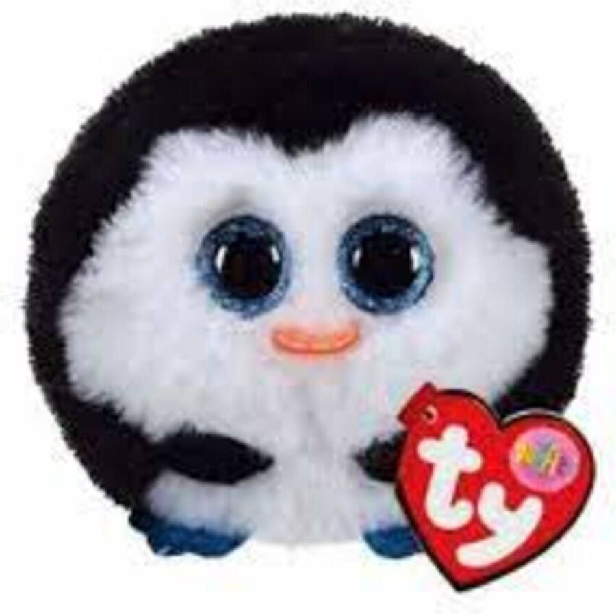 Ty Knuffel Teeny Puffies Waddles Penguin 10cm