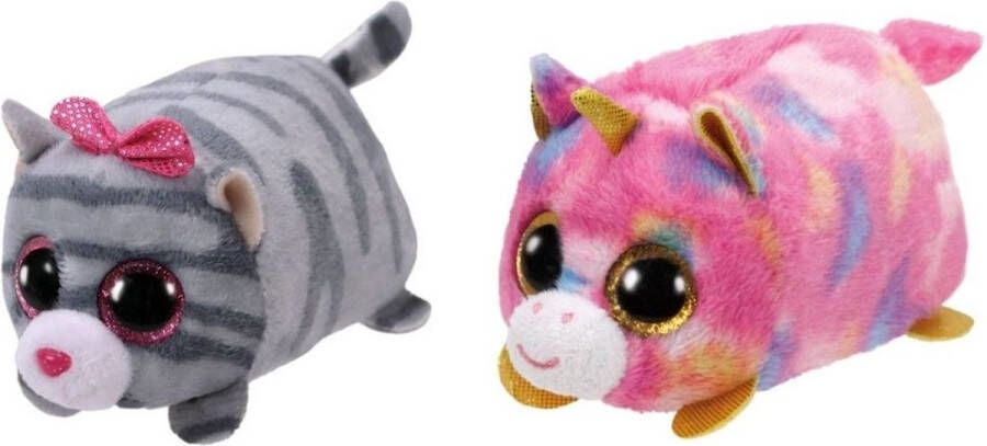 Ty Knuffel Teeny &apos;s Cassie Mouse & Star Unicorn