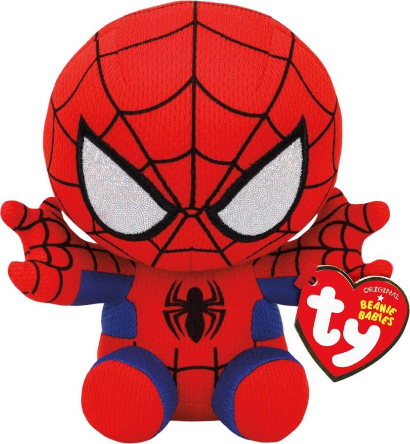 Ty Beanie Babies Marvel Knuffel Spiderman 15 Cm