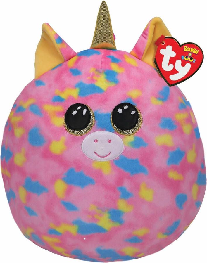 Ty Beanie Boo TY Squish A Boos Knuffelkussen Eenhoorn Fantasia 31 cm