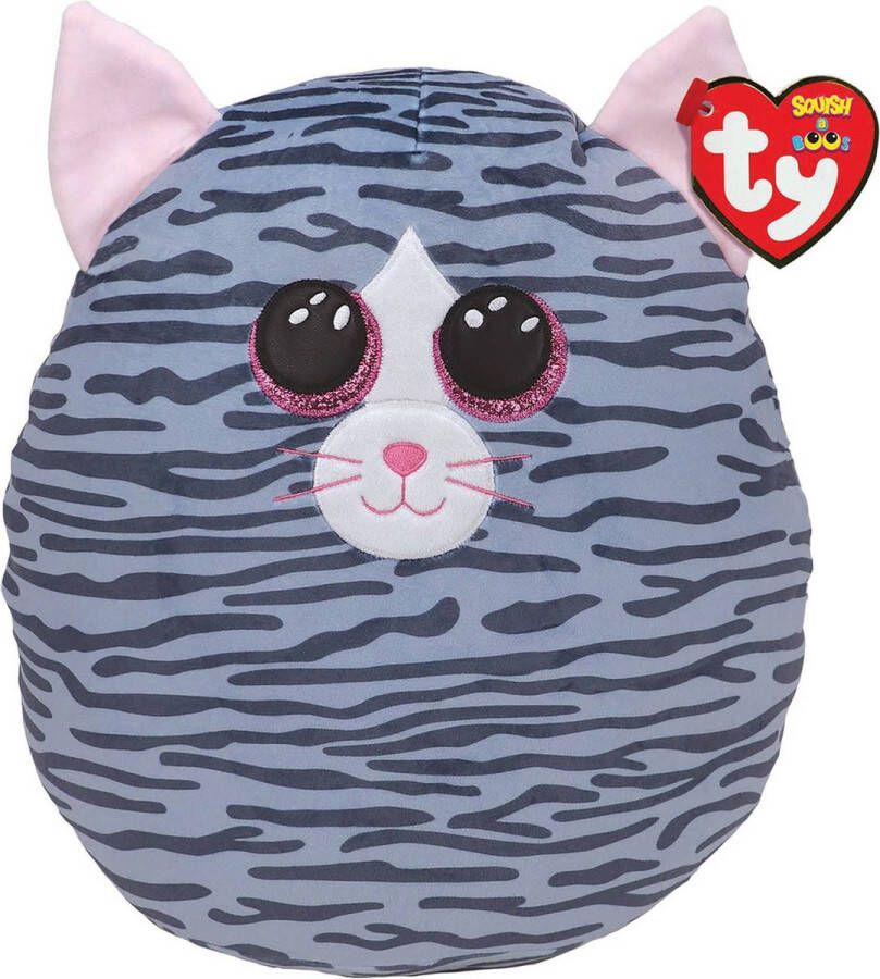 Ty Squish A Boo Knuffelkussen Kat Kiki 23 cm