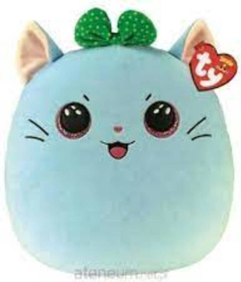 Ty Squish a Boo Kirra Blue Cat 20cm