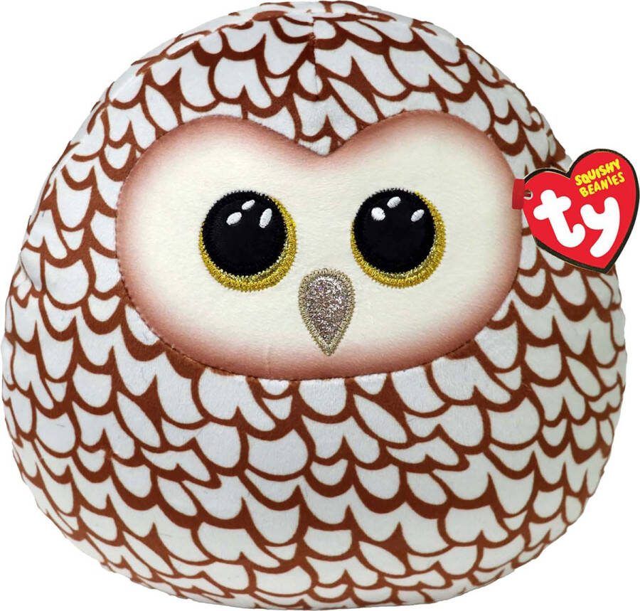 Ty Squish A Boo Knuffelkussen Uil Whoolie 20 Cm