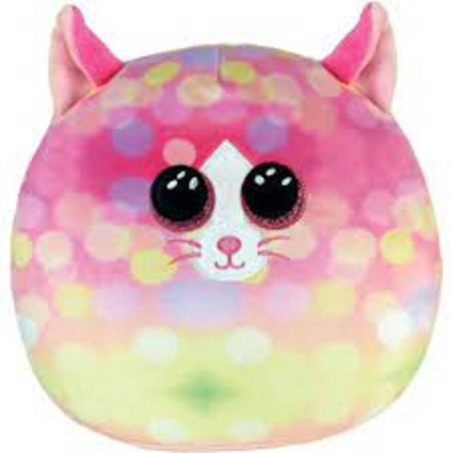 Ty Squish a Boo Sonny Pink Cat 20cm (2009310)